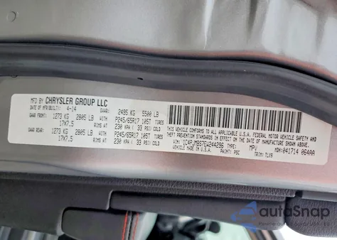 2014 Jeep Cherokee Trailhawk z USA, uszkodzony, nr VIN 1C4PJMBS7EW244296